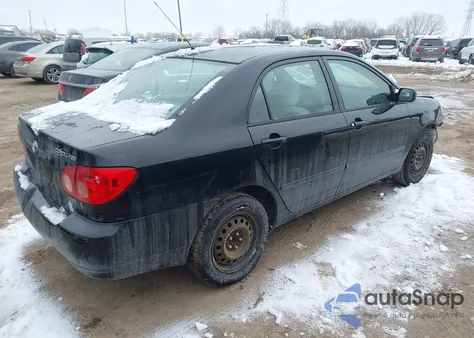 2007 Toyota Corolla Le из США, поврежденный, VIN 2T1BR32E37C810067